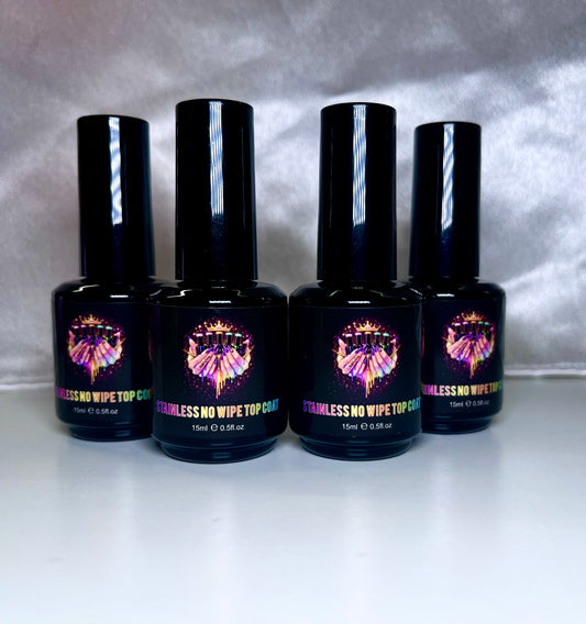 Stainless No Wipe Top Coat (15ml)